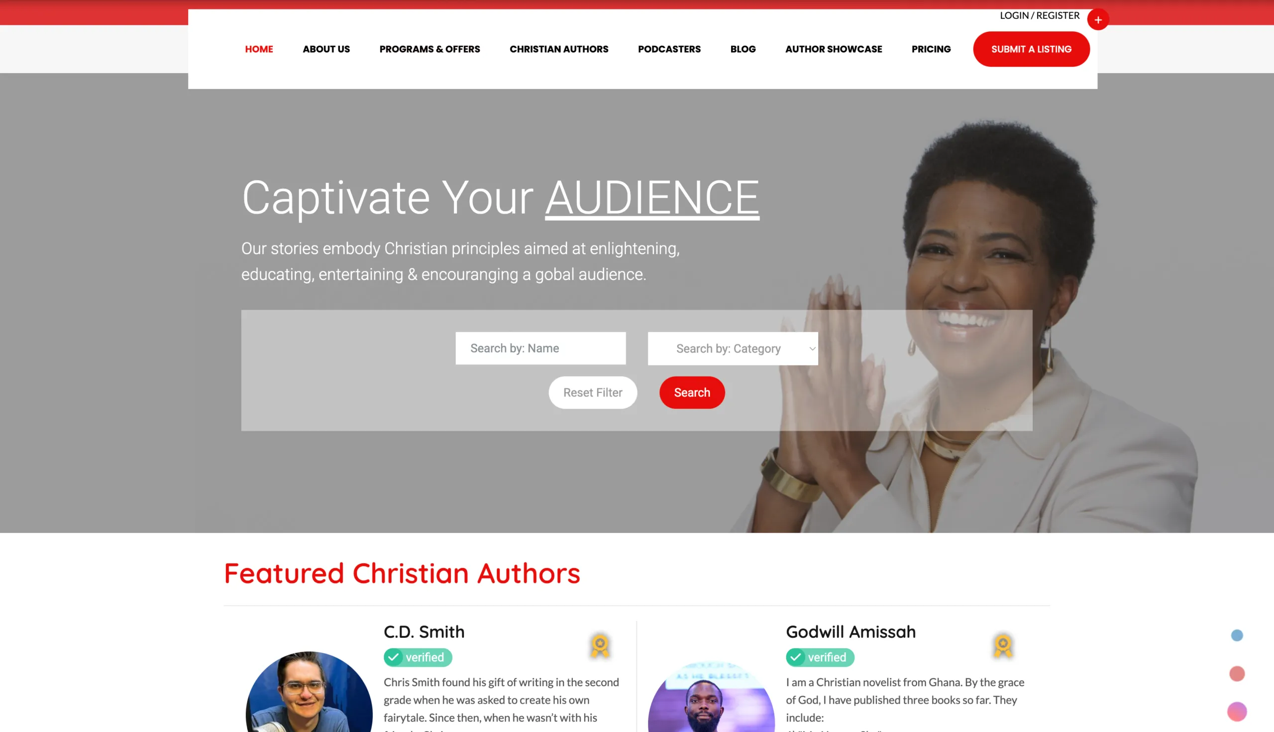 Ahristian Authors Listing Scaled