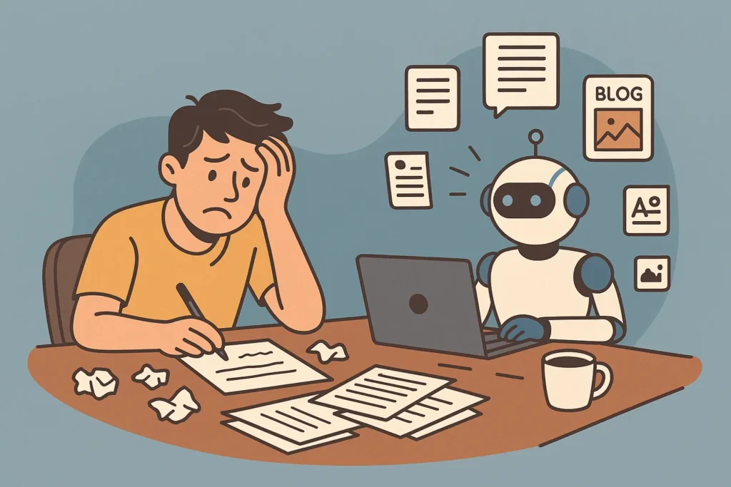 Using Ai for Content Creation for Small Businesses