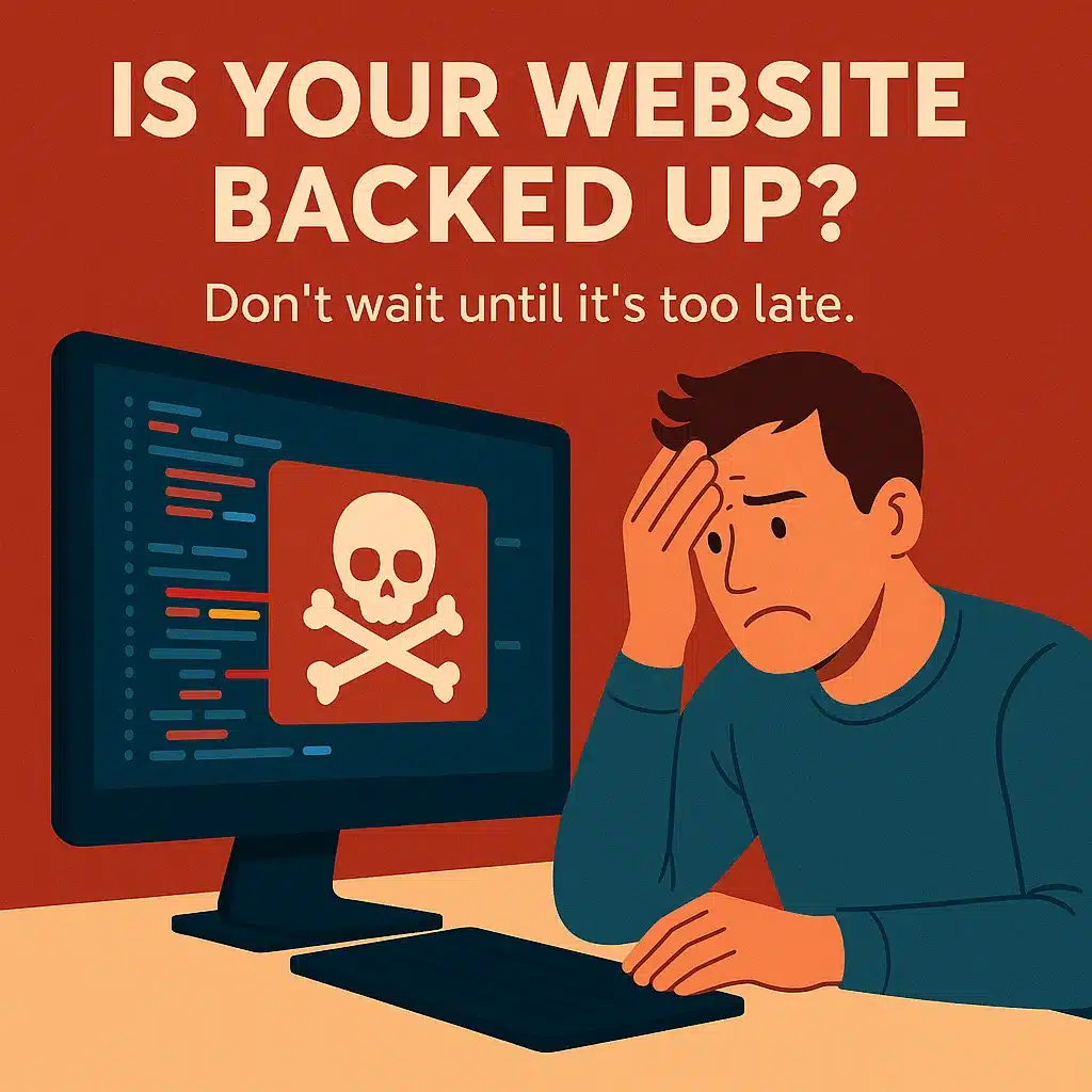 Is your website backed up?