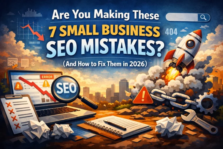 Are You Making These 7 Small Business SEO Mistakes? (And How to Fix Them in 2026)