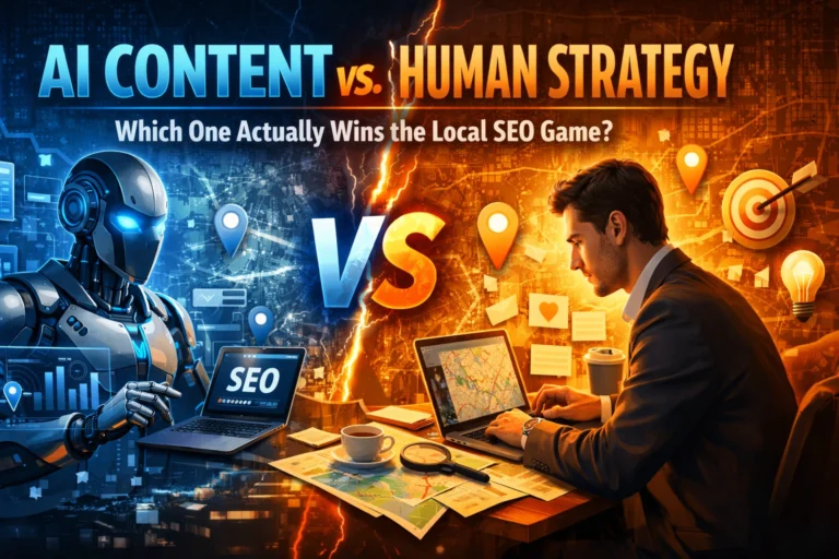 AI Content vs. Human Strategy: Which One Actually Wins the Local SEO Game?
