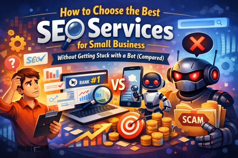How to Choose the Best SEO Services for Small Business Without Getting Stuck with a Bot (Compared)