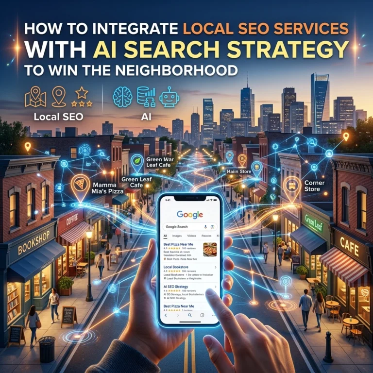 How to Integrate Local SEO Services with AI Search Strategy to Win the Neighborhood