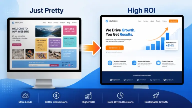 Stop Redesigning, Start Converting: Why Your Small Business Needs Smarter Landing Pages (Not Just a Pretty New Site)